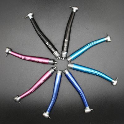 China Handpiece 6 Rainbow 1.595-1.600mm TOSI High Speed ​​Dental Jet 4/2 Colors Option Single Or Triple Holes Thrust Bottom Tooth Product for sale