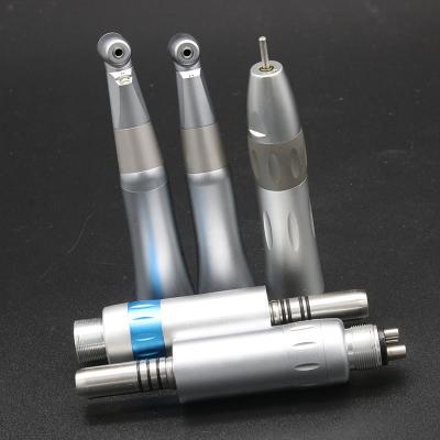 China Metal E-Generator Inner Water Channal Handpiece Low Speed ​​Thrust TOSI Bottom Angle With Light 4holes Air Motor Led Or 2 Holes for sale