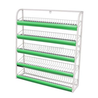 China Single Sided Chewing Gum Holder Supermarket Convenience Condom Display Stand for sale