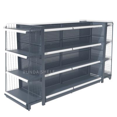 Chine Corrosion protection good quality stretching shelf bracket price forshop forsale for and black gondola shelving à vendre