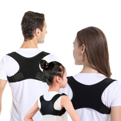 China Amazon Best Seller Comfortable Breathable Elastic Back Posture Corrector for Men and Women Back Pose Shoulder Support Brace for sale