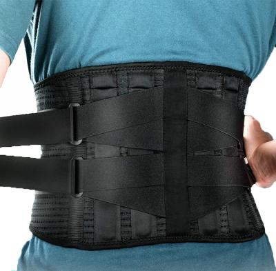 China Leading Exporter Top Quality Comfortable Breathable Elastic Back Brace Lumbar Support Lumbar Support Belt Waist Belt Support With Removable Lumbar Pad for sale