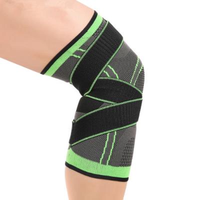 China Free Sample Breathable Comfortable Protect Knee Straps Support Knee Wrap Brace Pain Relief Fit Knee Brace Sleeve For Sports for sale