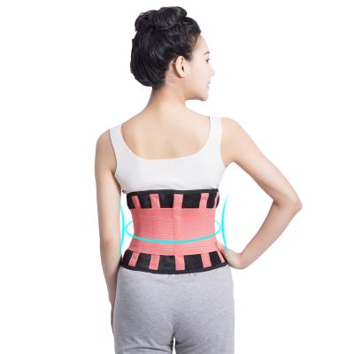 China Waist Shaping Effect Fitness Waist Trainer Adjustable Waist Pad Belt Workout Weight Loss Sweat Belt Neoprene Slimming Waist Trimmer Belt for sale