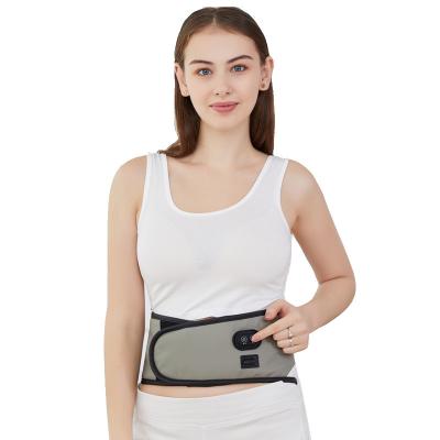 China Wireless Lumbosacral Waist Vibration Airbag Massager Portable Electric Point Heat Pressure Belt Massager for sale