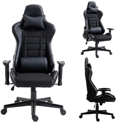 China (Size) New Design Adjustable Professional Gaming Chair RGB Adjustable Racing Chair For E-sports Games for sale