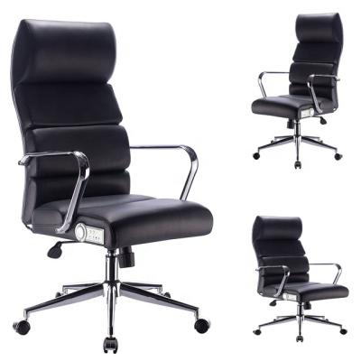 China Free Sample Factory Direct Hot Selling (Height)Adjustable Office Chair Computer Leather Chair With Speaker And Subwoofer for sale