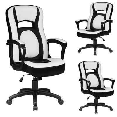 China Free Sample Office Revolving Chair With Backrest Revolving Height Adjustable Computer Chair Padded Cushion for sale