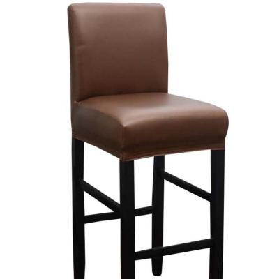 China Wholesale Modern Leather Chair Cover Waterproof Dining Chair Cover for sale