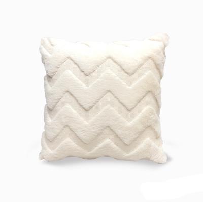 China Sustainable Fluffy Cushion Covers Cushion Cover Fur Pillow And Cushion Covers for sale