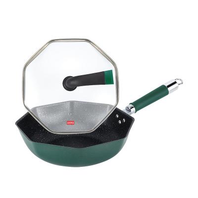 China 2022 Hot Viable Factory Sale Wok Pan Stainless Steel Chinese Wok Pan Stainless Steel Wok With Handles for sale