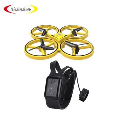 China Professional RC Hobby Induction Wrist Watch Bracelet Toy Drone Smart Drone Quadcopter for sale