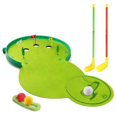 China Eco-friendly Educational Preschool Golfer Sports Outdoor Toy Golf Club Set Game For Kids for sale