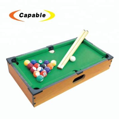 China hot sale of pool table and mini cheap wood pool table for sale