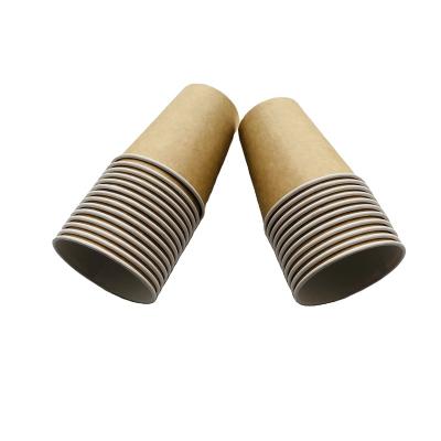 China Eco - Friendly 8oz 12oz 16oz Disposable Kraft Paper Disposable Cup for sale