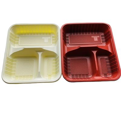 China Hign Disposable Quality Plastic Meal Prep Containers Take Out Bento Plastic Lunch Boxes Disposable Food Containers for sale