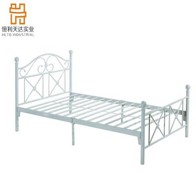 China Queen Size Furniture Luxury Bed (Other) Metal Bed Frame Double Iron Metal Adjustable Custom Single Bed Frame for sale