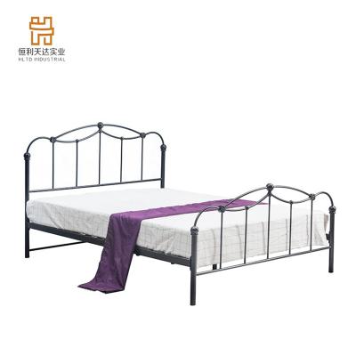 China Durable Newcomer Customize Modern Design King Size Queen Size Metal Bed Frame for sale