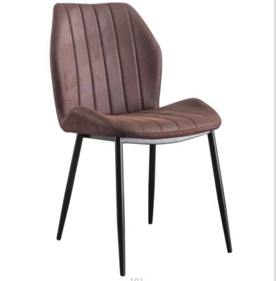 China Modern Modern Contemporary Kitchen and Dining Room Upholstered Fabric Side Velvet Modern Chair in Black for sale