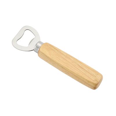 China Sustainable Private Label Wooden Handle Customized Bottle Opener Cork Opener for sale