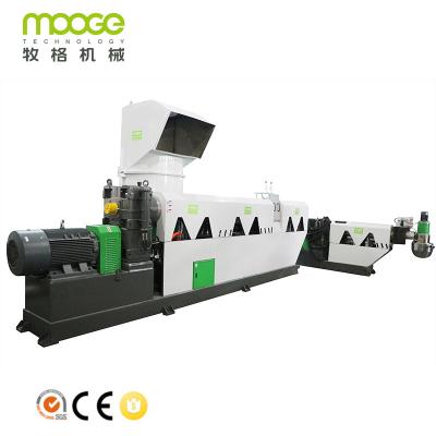 China Plastic Recycling Machine Waste Plastic Recycle Machine Single Stage PP PE Film Pelletizing Plastic Granulating Line for sale