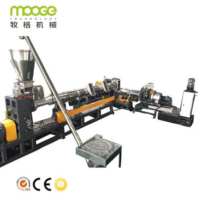 China Plastic Granules Production HDPE Flakes Pelletizing Machine Plastic Line for sale