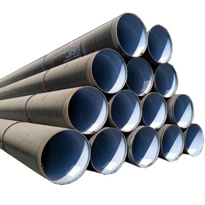 China Liquid delivery (pump material x42 spiral duct air spiral well welded corrugated steel pipe duct for HVAC system for sale