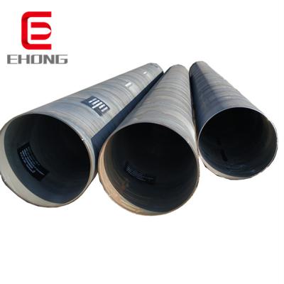 China Fluid Pipe ASTM A252 Grade 2 Structure Carbon Steel Pipe Spiral Welded Steel Pipe SSAW Steel Pipeline for sale