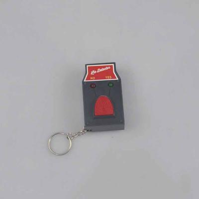 China Wholesale Custom Self-defense Keychain Light Snap Button Key Ring Accessories Chain Keychain for sale