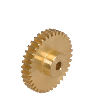 China Match with M0.2 12 teeth gear rack brass gear wheel for sale