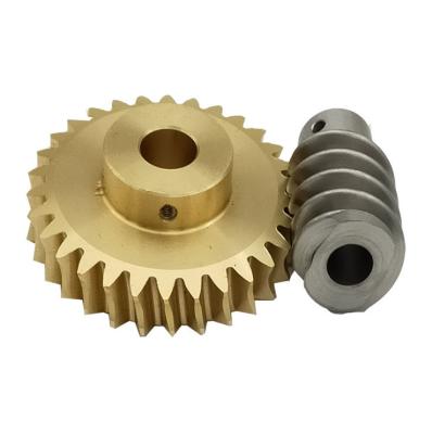 China Equipment Machine Customized Large Stainless Steel Worm Gear for sale