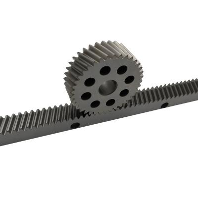 China Steel Industry Machinery Hot Sale Din8 Teeth Helical Gear Rack And Pinion for sale