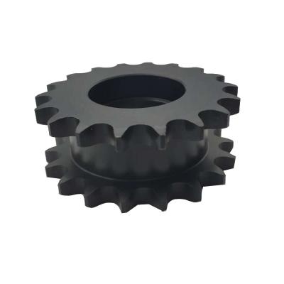 China Transmission Machine Standard High Quality Carbon Oxide Black Chain Sprocket for sale