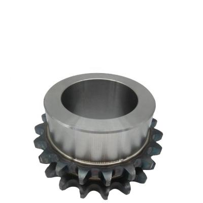 China Carbon Steel C2080 Standard Coil Pitch Transmission Machine Double Sprocket for sale