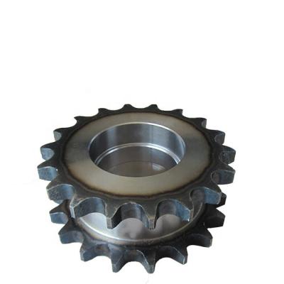 China Transmission Machine Teeth Duplex ANSI240 Roller Milling Standard Chain Sprocket for sale