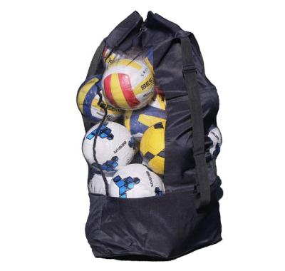 China Customized Foldable Recyclable Basketball Shoulder Bag Soccer Ball Holder Sports Basketball Carry Bag for sale