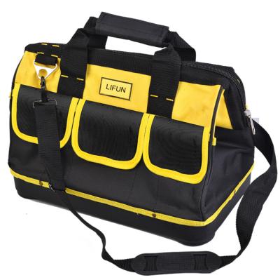 China Recyclable Multifunctional Portable Tool Bag Tool Organizers with Hard Bottom Waterproof Wear-resistant and Adjustable Strap for sale