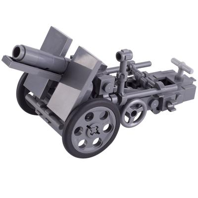 China Children gifts WW2 military soldier figures weapon artillery SIG 33 heavy infantry gun building blocks toys for sale