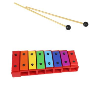 China Educational Toy Interactive Eight-tone Instrument 1-2 Parent-child Early Education Toy Baby Intelligence Small Xylophone for sale