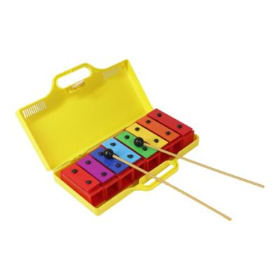 China Educational Toy Christmas Presents Metallophone Xylophone Metal For Kids for sale