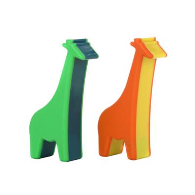 China Kid Educational Plastic Shakers Cute Animal Toy Green Shaker Music Toys Small Giraffe for sale