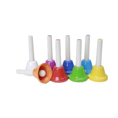 China Educational Toy 2021 Cheapest Product Market Musical Instrument Toys Set Musical Small Hand Bells for sale