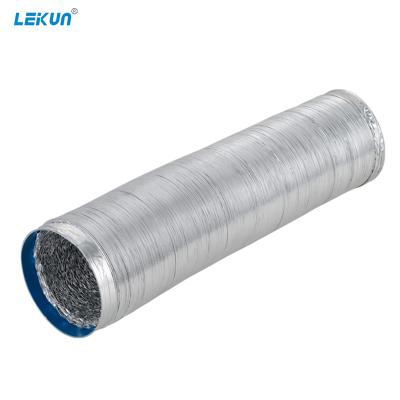 China Good Quality Flexible Double Layer Aluminum Foil Flexible Duct Factory Supply for sale