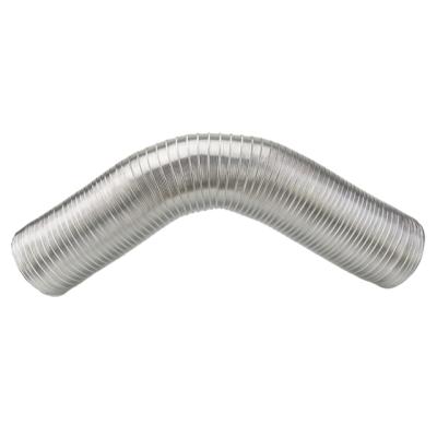 China HVAC Flexible System Aluminum Air Duct Air Conditioner Pipe Semi Rigid Flexible Duct for sale