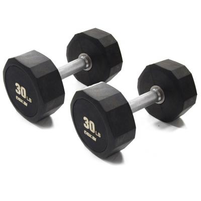 China Universal Free Weight Dumbbell Fitness Training PU Dumbbell for sale