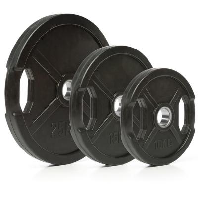 China Cast Iron Fitness Weightlifting Painting Gray Hammertone Cast Iron Weight Plate for sale