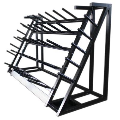 China Storage 20 Sets Pump Up Rack Bumper Plate Rack Set For Home Fitness Equipment for sale