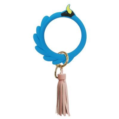 China Wholesale Car Key Supplier Wrislet Key Chain Bracelets Hanging Holder Wristband for sale