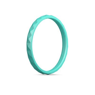 China Cute Women's Silicone Wedding Ring for Active Lifestyles is flexible, safe and durable silicone outer ring for sale