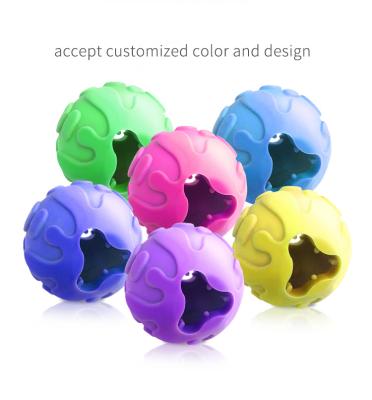 China Sustainable Interactive Dog Toy Indestructible Dog Ball for Small and Medium Dogs for sale